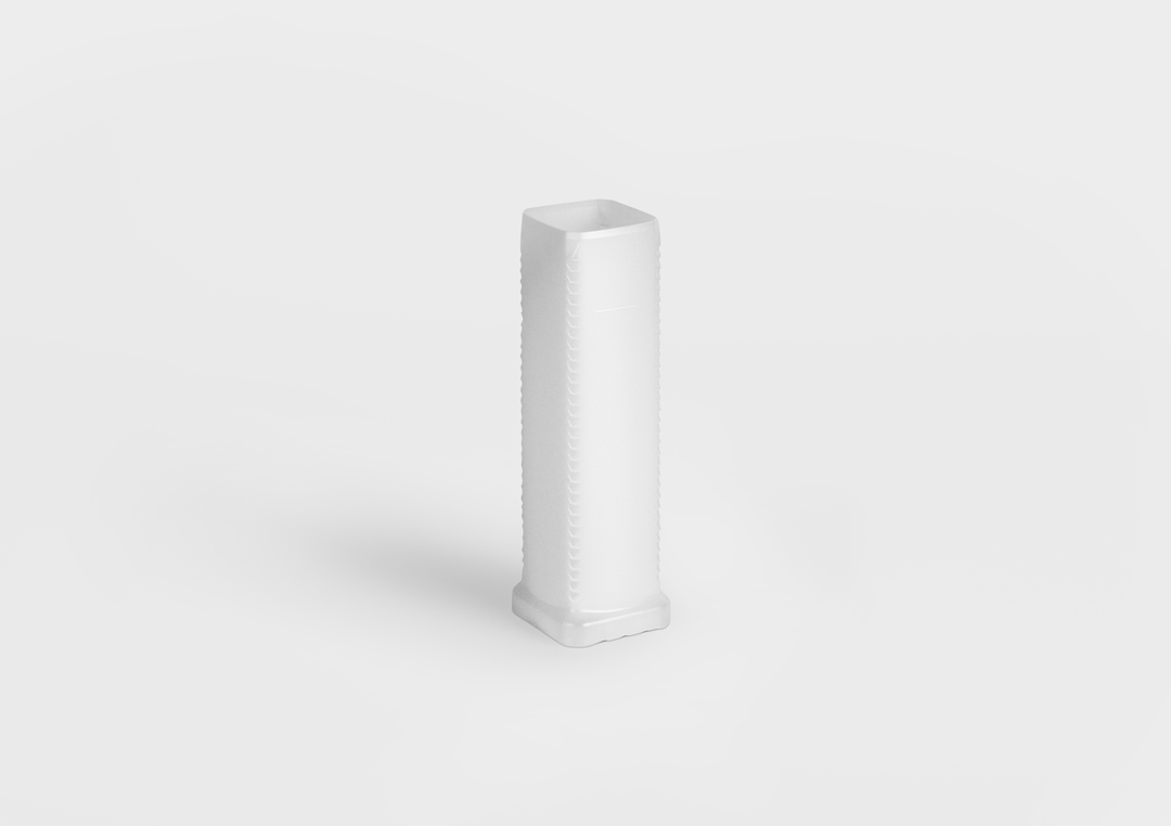 Plastic packaging tube BlockPack Plastic packaging tube BlockPack
