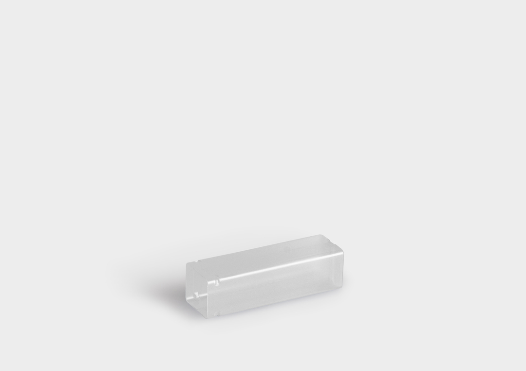 Packaging tube QuadroPack QuadroPack: a square telescopic protective packaging tube with ratchet length adjustment.