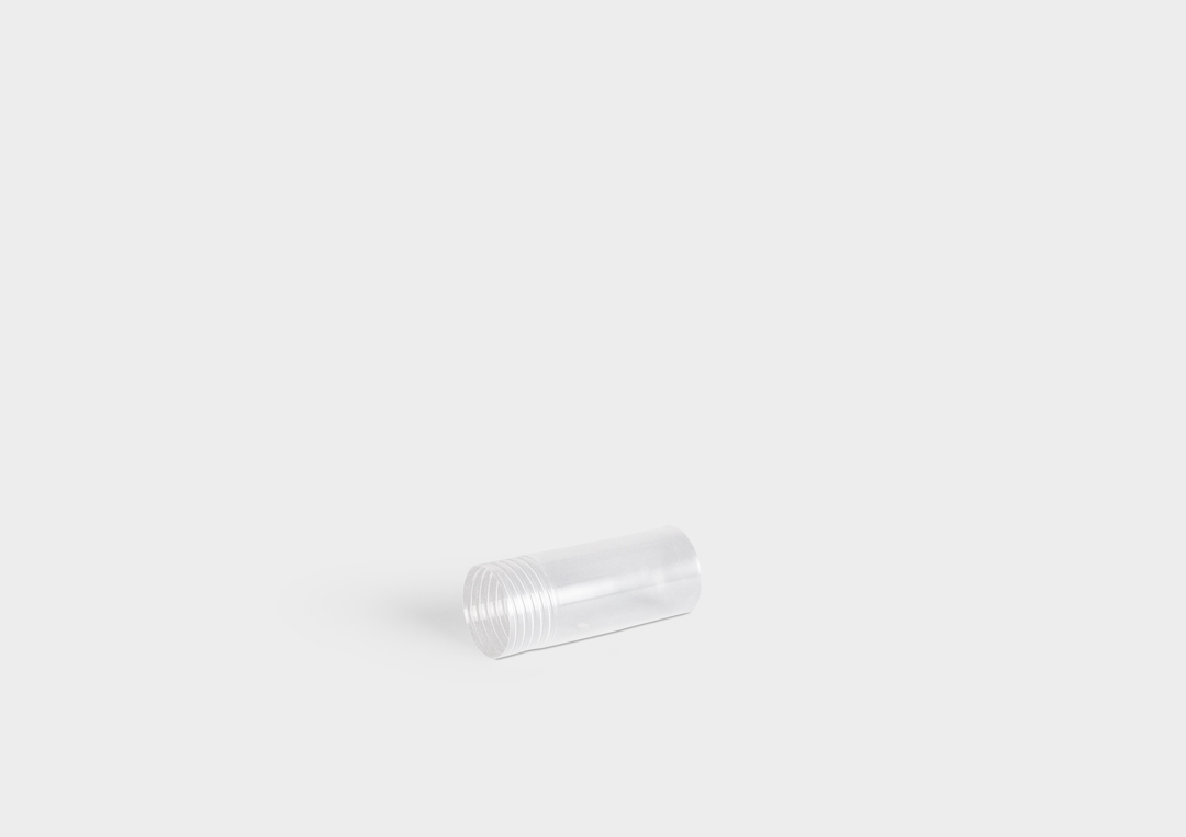 Packaging tube ScrewPack ScrewPack: a round protective packaging tube with fixed length and screw closure.